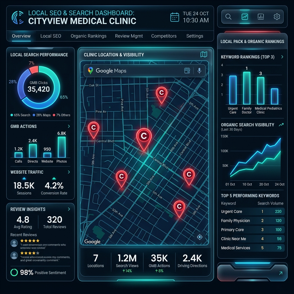 The Doctor's Guide to Local SEO: How to Rank Your Clinic on Google Maps